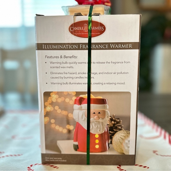 Candle Warmers Santa Electric Table Top Fragrance Warmer with Wax Melts - Picture 4 of 5